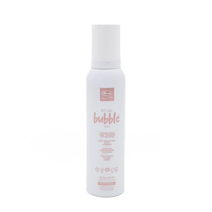 Ro.ial Professional Cold Bubble Wax - Pink Titanium Rose - 150ml