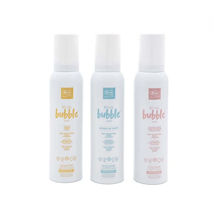 Ro.ial Professional Cold Bubble Wax - Pink Titanium Rose - 150ml