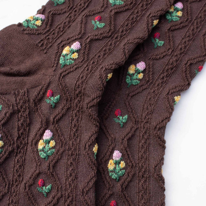 Romantic Floral Casual Socks