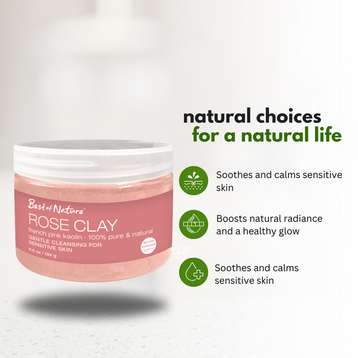 Rose Clay - French Pink Kaolin