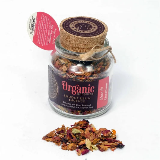 Rose & Geranium Organic Goodness Resin