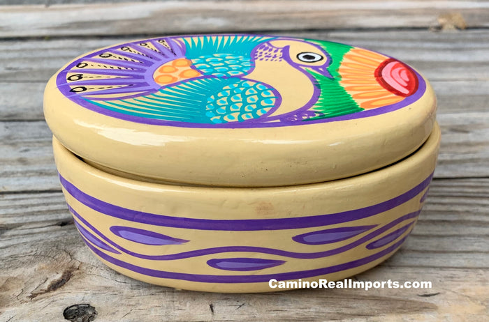 Round Clay Jewelry Box RDGJB012