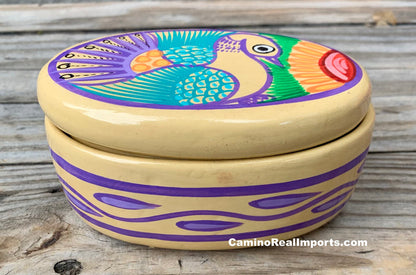 Round Clay Jewelry Box RDGJB012