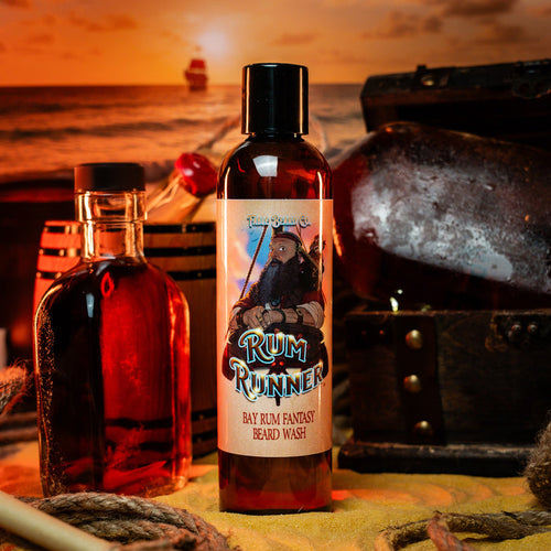 Rum Runner - Beard Wash - Bay Rum Spices, Tahitian Lime, Fresh Coconut