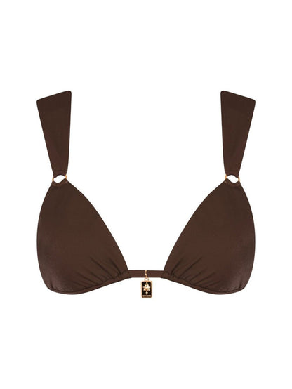 Rumi Top / Cocoa Satin - Coming soon