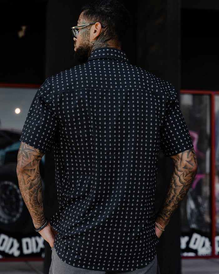 Salty Dog Party Shirt - Black & White - Dixxon Flannel Co.
