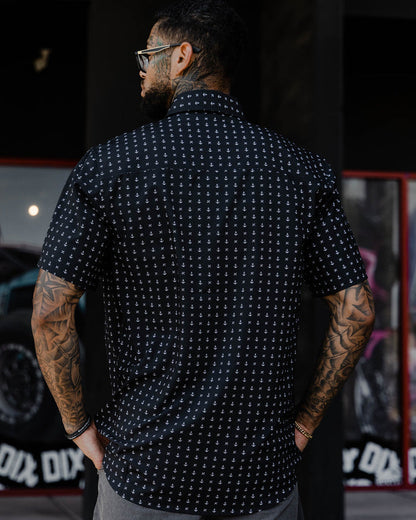 Salty Dog Party Shirt - Black & White - Dixxon Flannel Co.