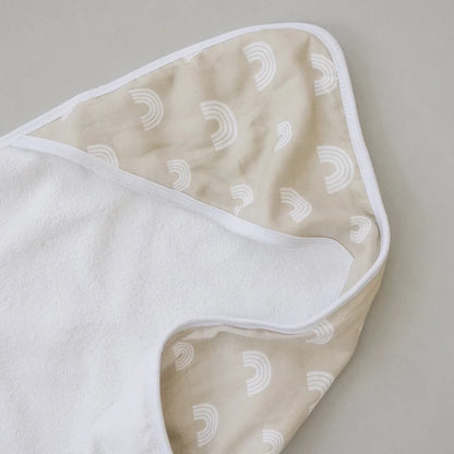 Sand Rainbow Hooded Towel