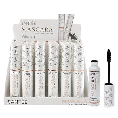 Santée Waterproof Mascara – Super Lash Volumizer Display Set