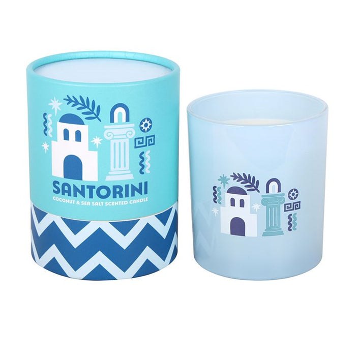 Santorini Coconut & Sea Salt Scented Candle 🇬🇧