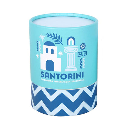 Santorini Coconut & Sea Salt Scented Candle 🇬🇧