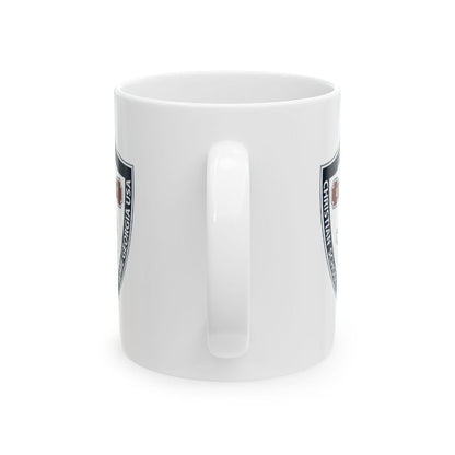 "School Crest" - Personalized Ceramic Coffee Mug