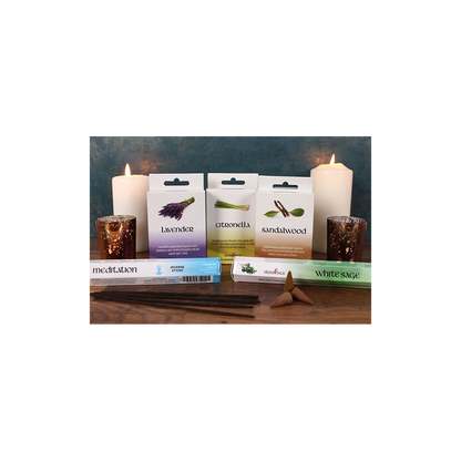 Set of 12 Packets of Elements Lavender Incense Cones 🇬🇧