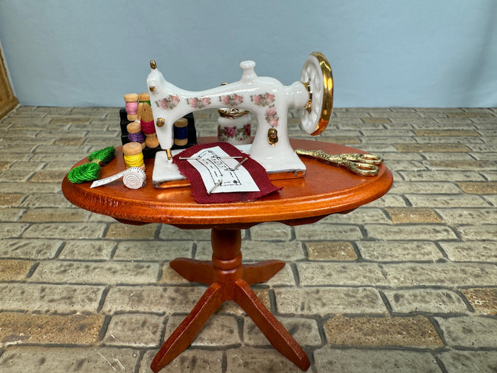 Sewing Machine Table Reutter Porcelain Germany