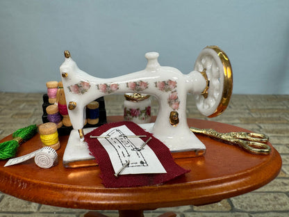 Sewing Machine Table Reutter Porcelain Germany