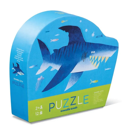 Shark City Mini Puzzle 12 Pce