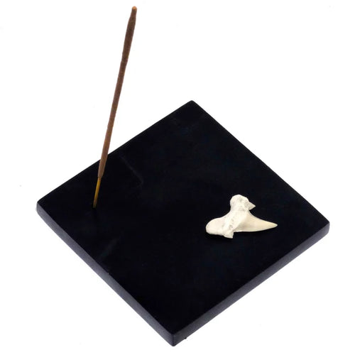 Shark Tooth Stone Incense Plate