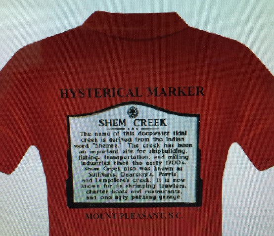 Shem Creek tee shirt
