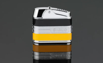 Siglo Black and Yellow Retro II Lighter - 100.10964