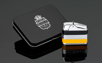 Siglo Black and Yellow Retro II Lighter - 100.10964