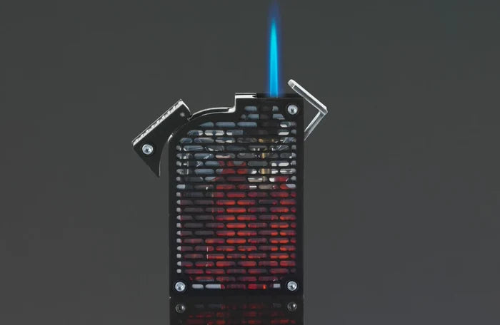 Siglo Black Wire Single Torch Lighter - 10012443D