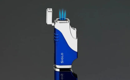 Siglo Blue Triple Torch Lighter - 10010988D
