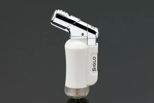 Siglo Glossy White Mini Torch Lighter  - 10010390