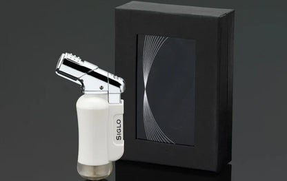 Siglo Glossy White Mini Torch Lighter  - 10010390