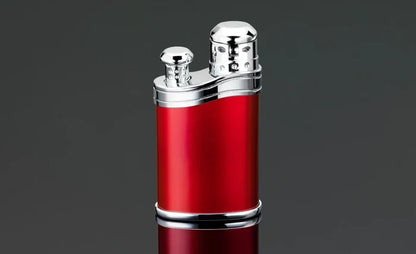 Siglo Metallic Red Bean Shape Single Torch Lighter - 100.10451D
