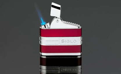 Siglo Metallic Red Retro II Lighter - 100.10968