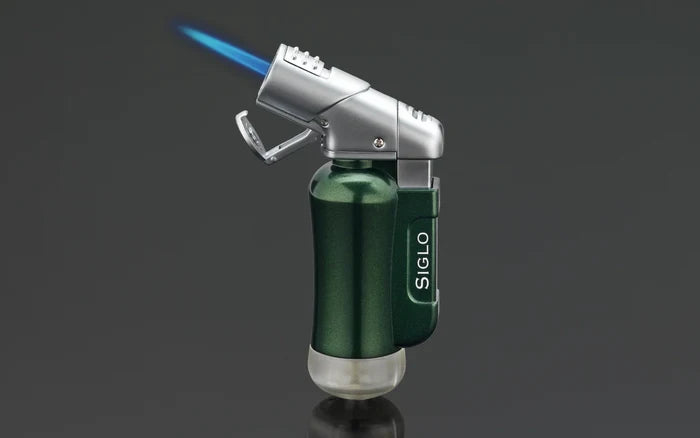 Siglo Mini Torch Lighter Jaguar Green - 10010388