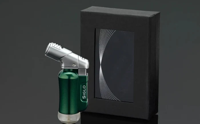 Siglo Mini Torch Lighter Jaguar Green - 10010388