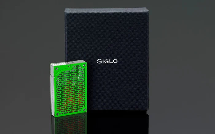 Siglo Neon Green Wire Single Torch Lighter - 10012442D