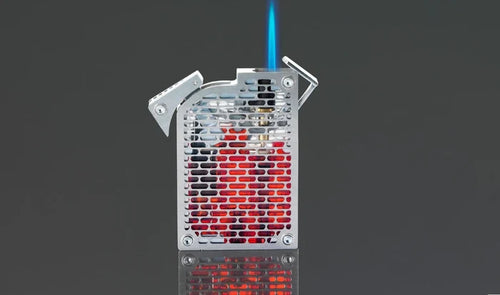 Siglo Silver Wire Single Torch Lighter - 10012444D