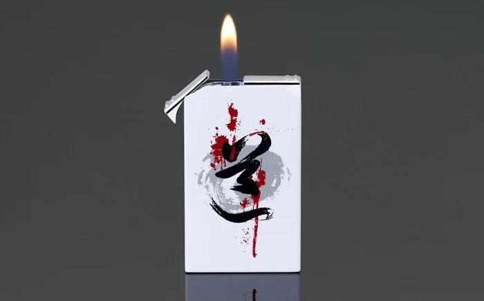 Siglo White Tao Twin Single Torch and Soft Flame Lighter - 10011375