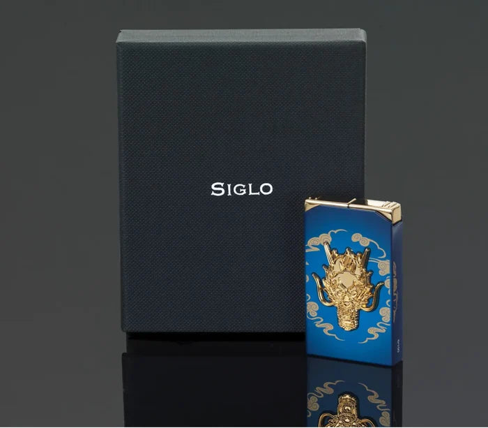 Siglo Year of the Dragon Twin Single Torch and Soft Flame Lighter - 10012480D