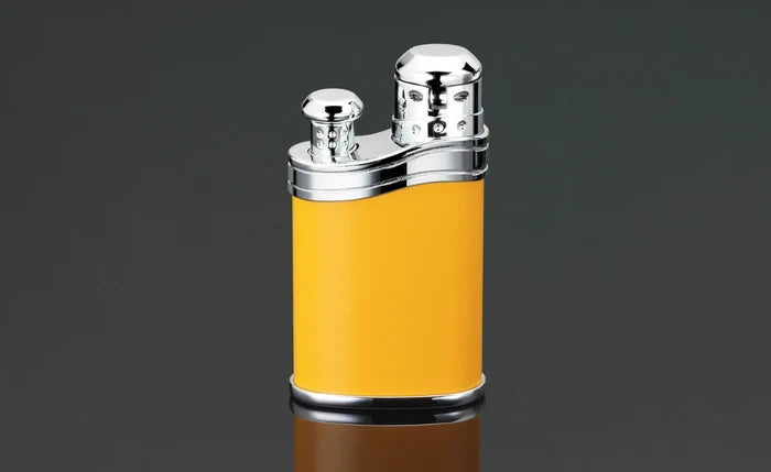 Siglo Yellow Bean Shape Single Torch Lighter - 100.10447
