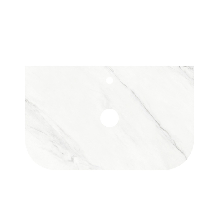 Silica-Free Artificial Quartz Top - Curve 600-1800mm