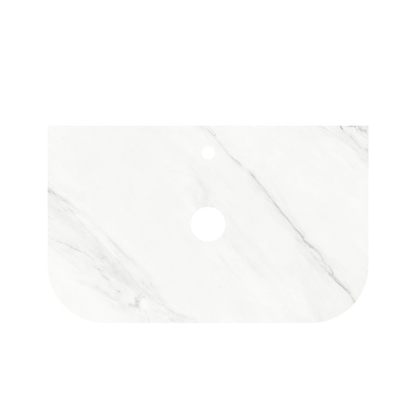 Silica-Free Artificial Quartz Top - Curve 600-1800mm