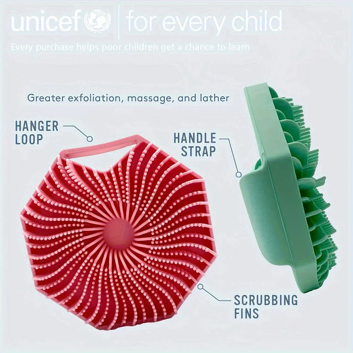 Silicone Body Bath Scrubber