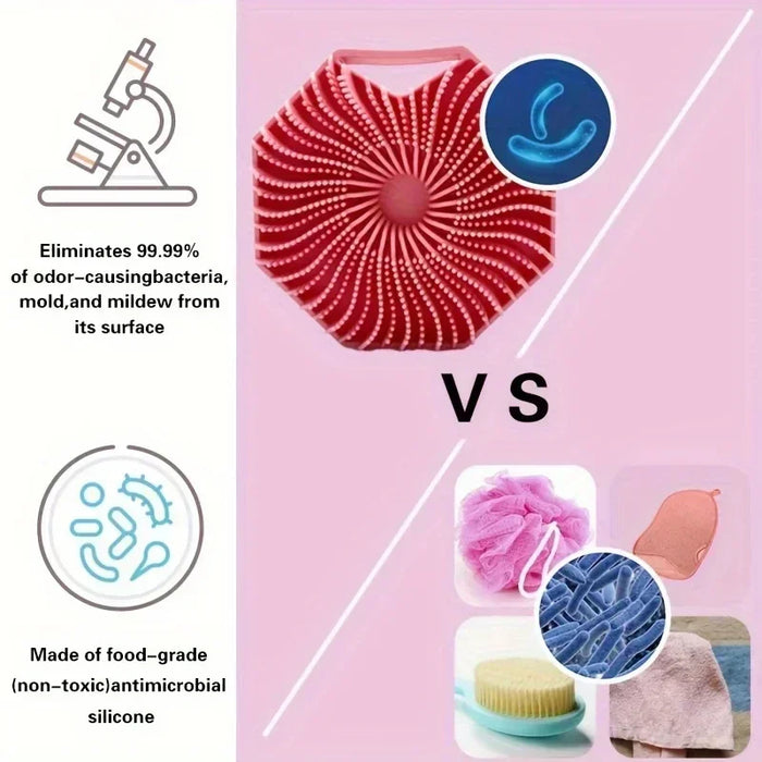 Silicone Body Bath Scrubber