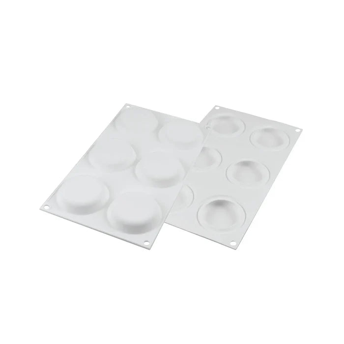 Silikomart Decor Round 50 Mold - 6 Forms