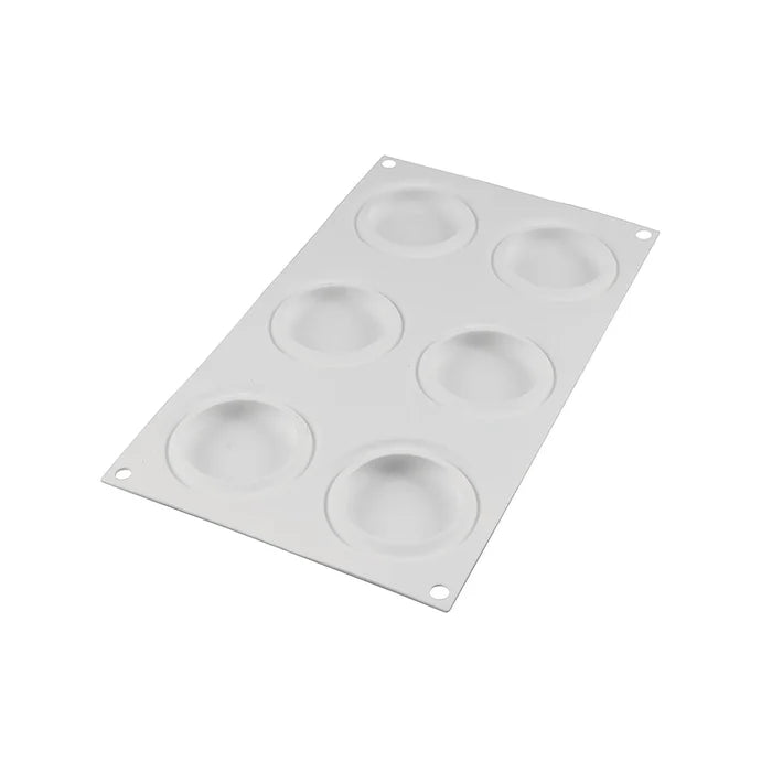Silikomart Decor Round 50 Mold - 6 Forms