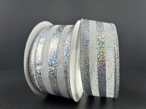 Silver Stripe Ribbon Bolt