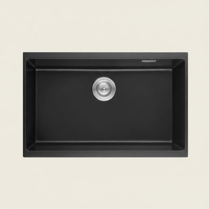 Sintered Stone Undermount Kitchen Basin 810*460*226mm