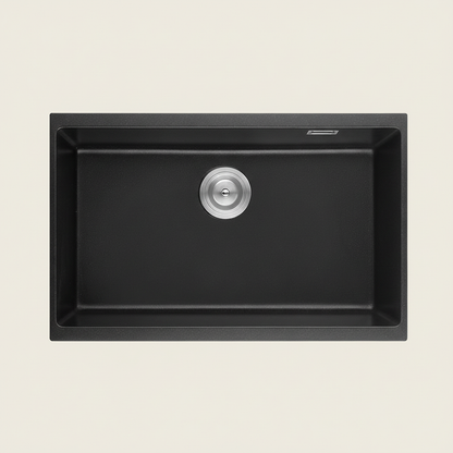 Sintered Stone Undermount Kitchen Basin 810*460*226mm