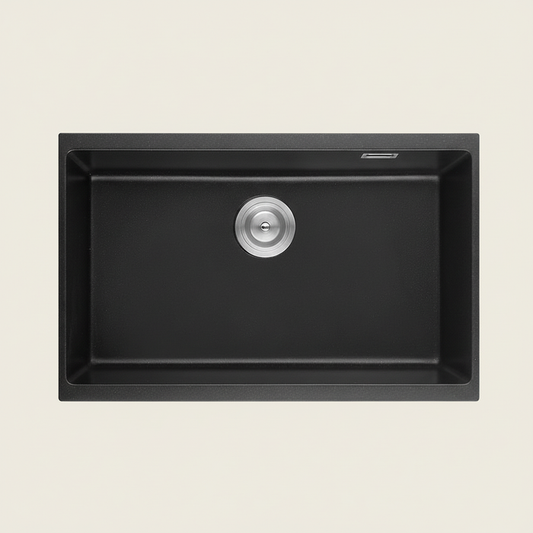 Sintered Stone Undermount Kitchen Basin 810*460*226mm