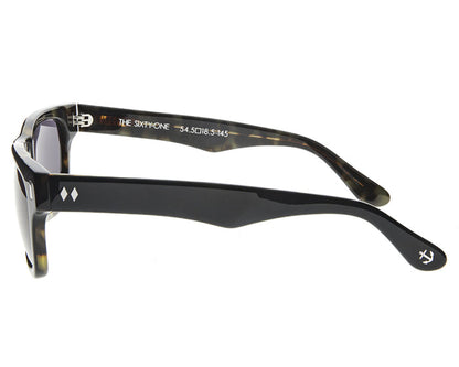 Sixty-One Black + Blonde Tort / Smoke Lenses