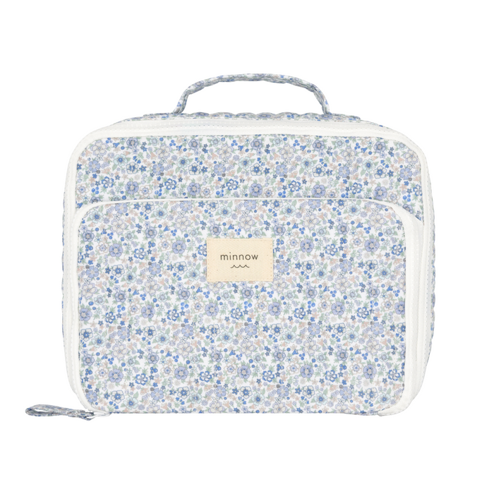 slate floral lunchbox