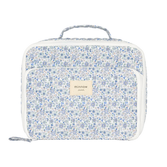 slate floral lunchbox